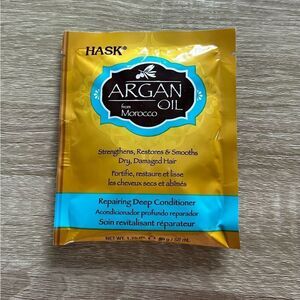 NEW … HASK “Argan Oil From Morocco” Repairing Deep Conditioner